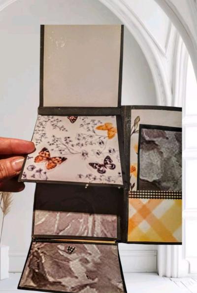 Birds and Butterflies Wallet Style Folio - Thumbnail 4