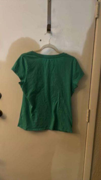 Aeropostale Spellout Green Logo Tee Size XL Short Sleeve - Thumbnail 4