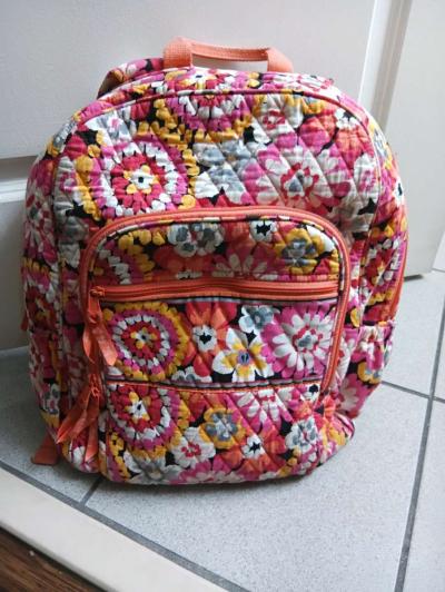 Vera Bradley Floral Backpack - Thumbnail 2