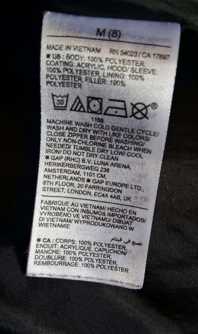 SALE BOYS OLD NAVY COAT YOUTH SIZE MEDIUM - Thumbnail 6