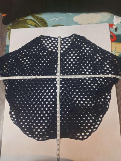 Cherish Blue Swim Poncho with Armholes OS - Thumbnail 3