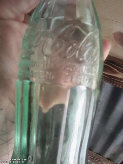 Vintage Coca Cola Bottle Hobbleskirt Green - Thumbnail 6
