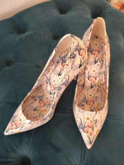 Aldo floral print heels - Thumbnail 5