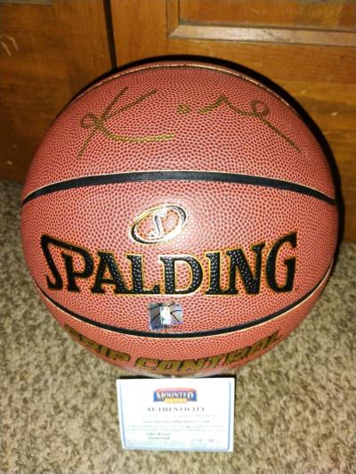 Kobe Bryant signed basketball