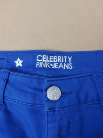 Celebrity Pink Electric Blue Jean Shorts Size S - Thumbnail 4