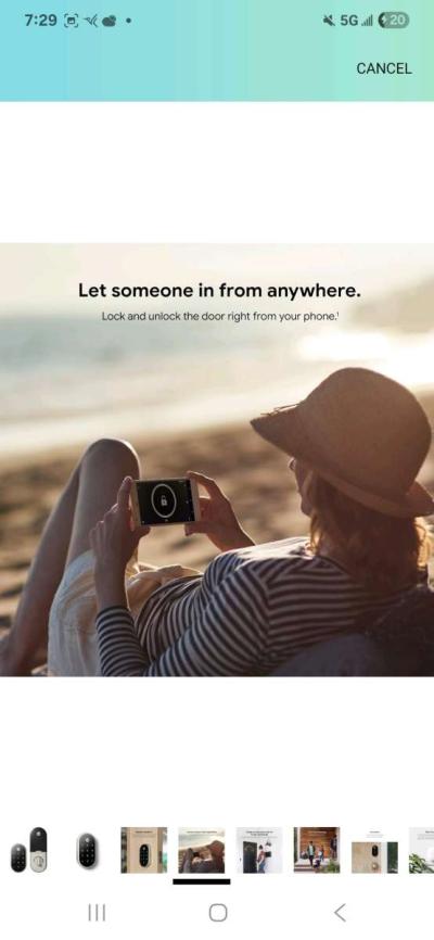 Google Nest x Yale Lock  TamperProof Smart Lock for Keyless - Thumbnail 3