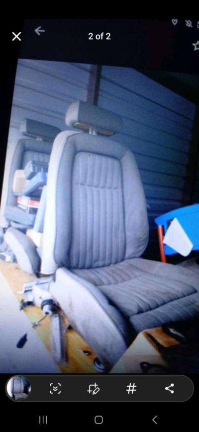 80 to 90 Fox body front and rear seat