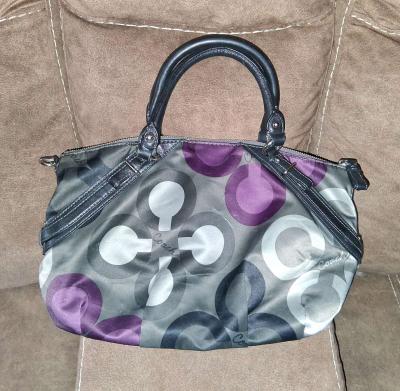 Coach Madison Sophia Sateen Clover Purse Handbag l - Thumbnail 2