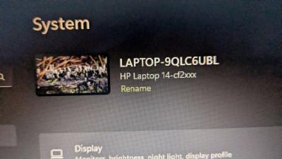 HP Laptop 14 cf2xx - Thumbnail 3