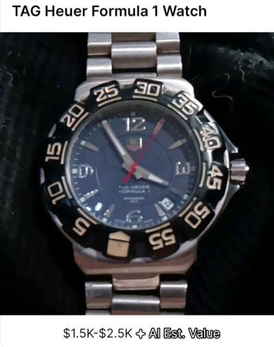 TagHauer Formula 1 a series Watch