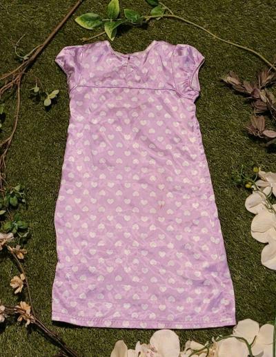 girls satin dress - Thumbnail 2