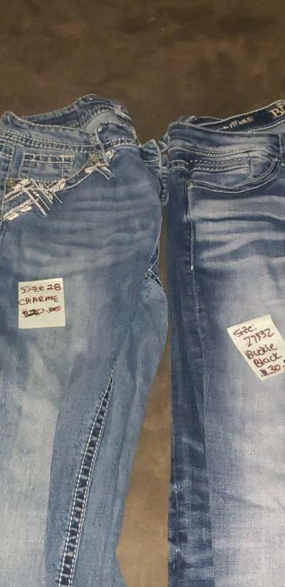 deals on diffeetent styling of jeans  buckle rebels - Thumbnail 4