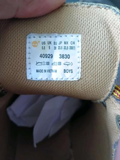 Timberland Premium GS Big Kids Field Boots Brown Nubuck Juni - Thumbnail 3