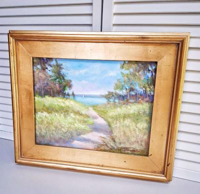 Original Cape Cod Oil Painting by Local Artist Authentic - Thumbnail 2