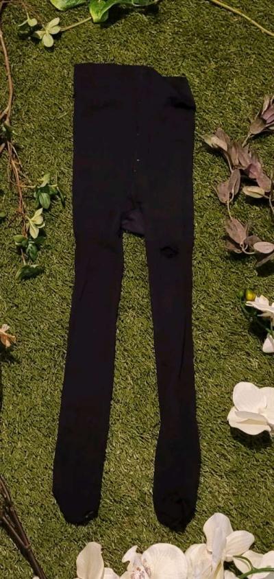 Girls Black Tights - Thumbnail 2