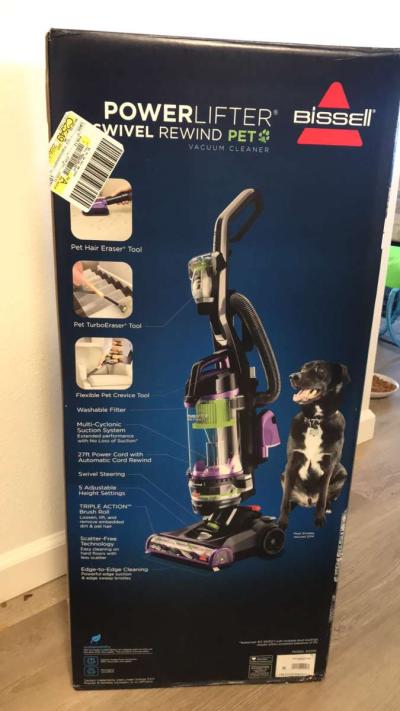 Bissel power lift pet vacuum cleaner