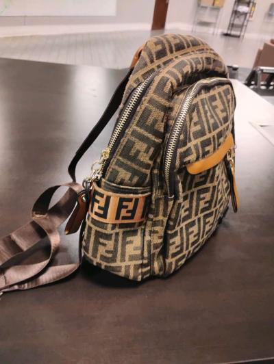 Fendi Mens Zucca Backpack - Thumbnail 4