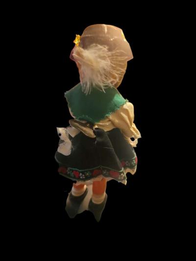 Vintage German Wind Up Doll - Thumbnail 2