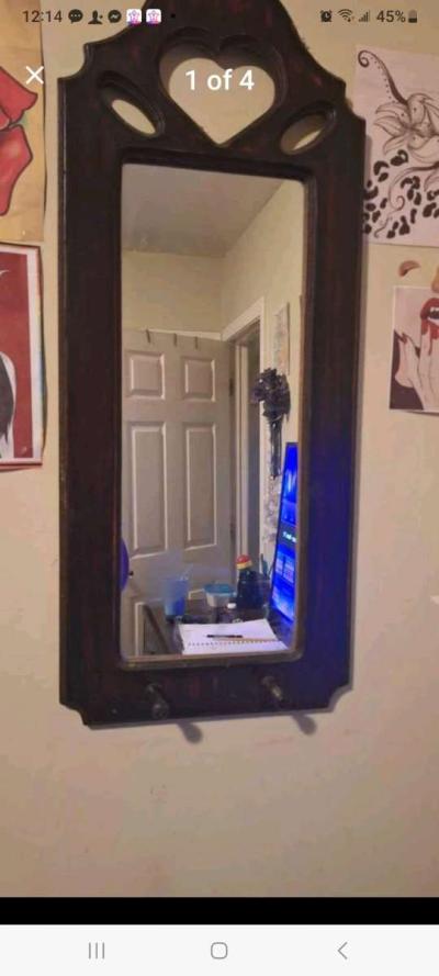 wall hanging mirror decor - Thumbnail 2