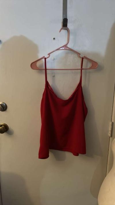 SHEIN Red Camisole Top Size L - Thumbnail 4