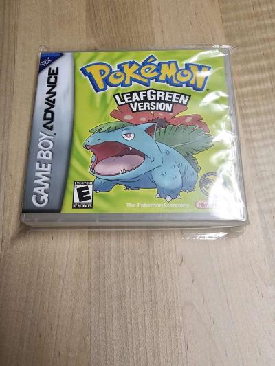 Pokmon Leaf Green NEW and SEALED