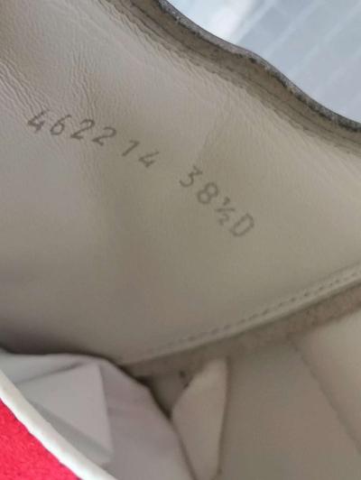 Alexander McQueen White Leather Sneakers 462214 size US 85 f - Thumbnail 3