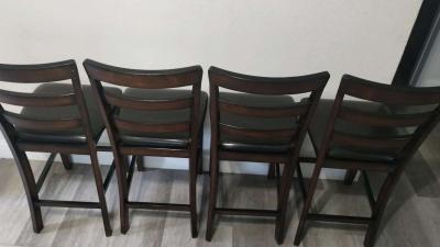 Ashley Furniture bar height stools - Thumbnail 2