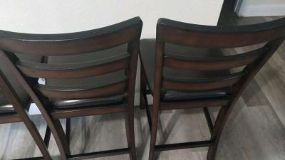 Ashley Furniture bar height stools - Thumbnail 4