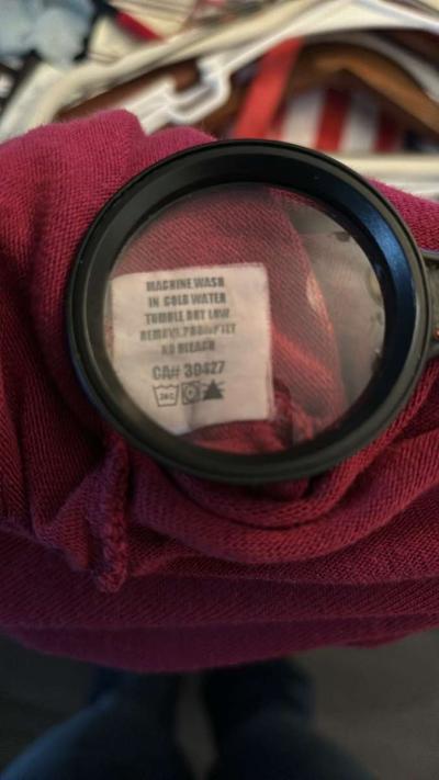 Ella Moss Lace Back Tee Size XS - Thumbnail 5