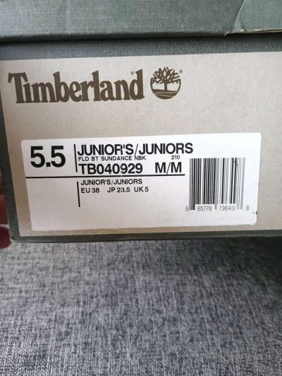 Timberland Premium GS Big Kids Field Boots Brown Nubuck Juni - Thumbnail 5