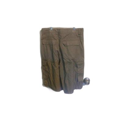 Vintage Harlem 32 W Cotton Blend Belted Beige Cargo Shorts U - Thumbnail 2