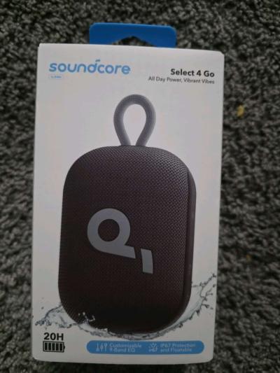Soundcore Select 4 Go Bluetooth Shower Speaker by Anker IP67