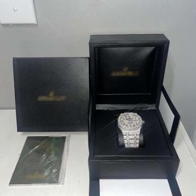 men vvs mossinite ap watch great condition - Thumbnail 6