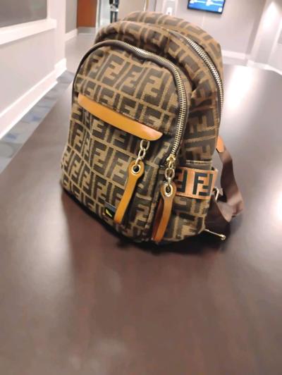 Fendi Mens Zucca Backpack - Thumbnail 3