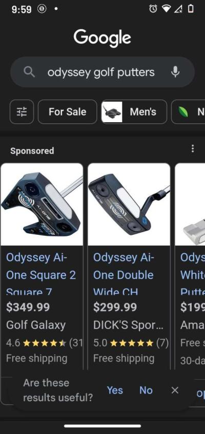 3 set Odyssey putters - Thumbnail 2