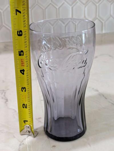 Pair of Purple CocaCola Glasses - Thumbnail 3