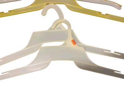 Assorted Plastic Retail Hangers Wire Hook Double Notched Shi - Thumbnail 3