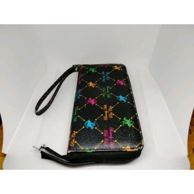 Beverly Hills Polo Club Wallet Black with bright Polo Riders - Thumbnail 4