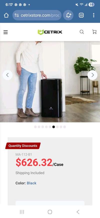 Medify Air MA112 MedicalGrade HEPA Air Purifier for Large - Thumbnail 3