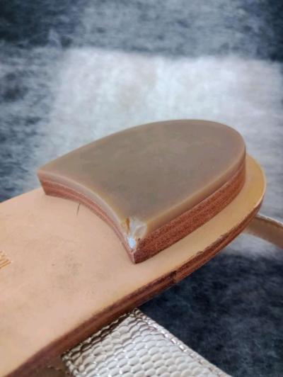 MICHAEL Michael Kors Plate Sandal Gold Metallic Snake Womens - Thumbnail 3