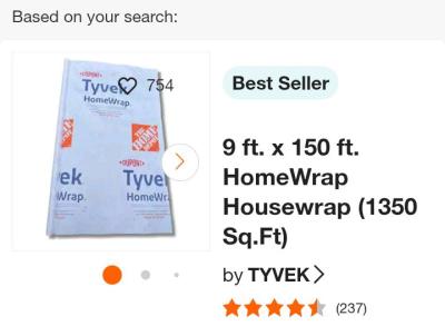 tyvek house wrap - Thumbnail 2