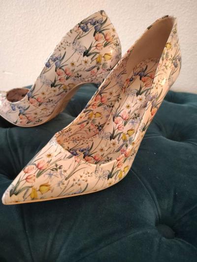Aldo floral print heels - Thumbnail 6