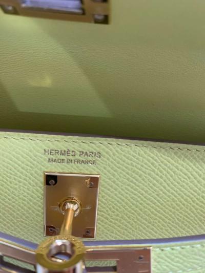 Hermes Mini Kelly Epsom Yellow - Thumbnail 3