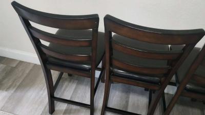 Ashley Furniture bar height stools - Thumbnail 3