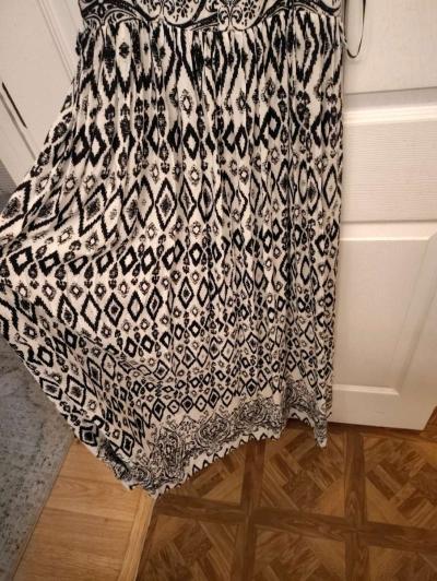 papaya black and white maxi dress - Thumbnail 6