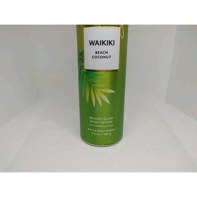 Bathbody Works Waikiki Beach Coconut Beachy Glow Body Lotion - Thumbnail 1