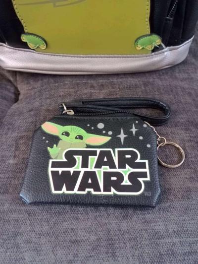 Mandalorian Baby Yoda Mini Backpack Purse Disney Star Wars T - Thumbnail 3