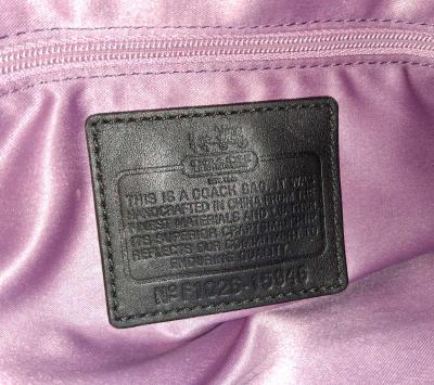 Coach Madison Sophia Sateen Clover Purse Handbag l - Thumbnail 4