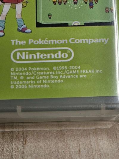 Pokmon Leaf Green NEW and SEALED - Thumbnail 4