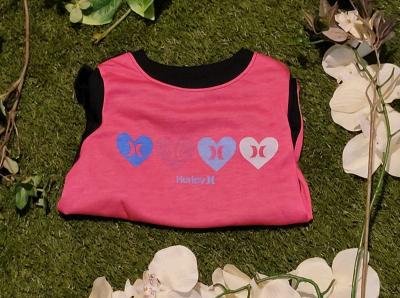 Girls Long Sleeve Hurley Shirt - Thumbnail 3